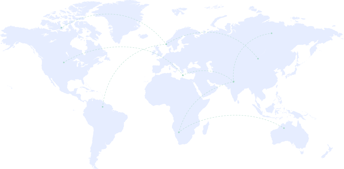 Data Center Location Map